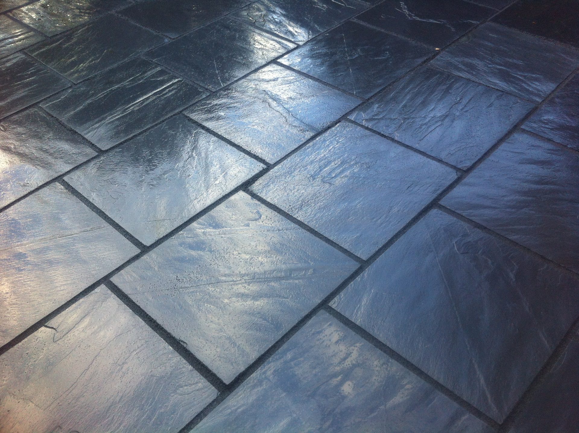 Shanghai black skifer belægning 60x60