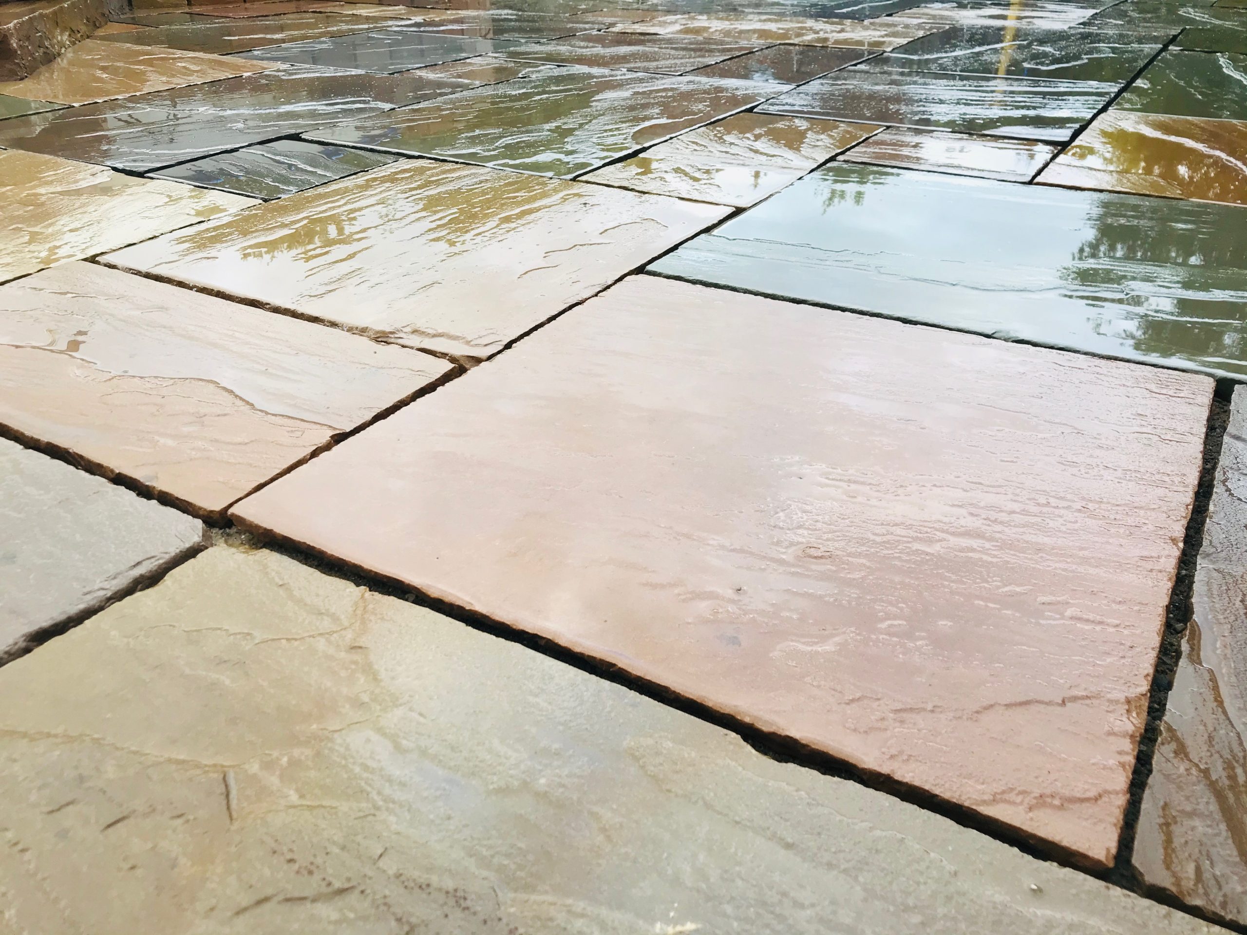 Olive sandsten chelsea terrasse