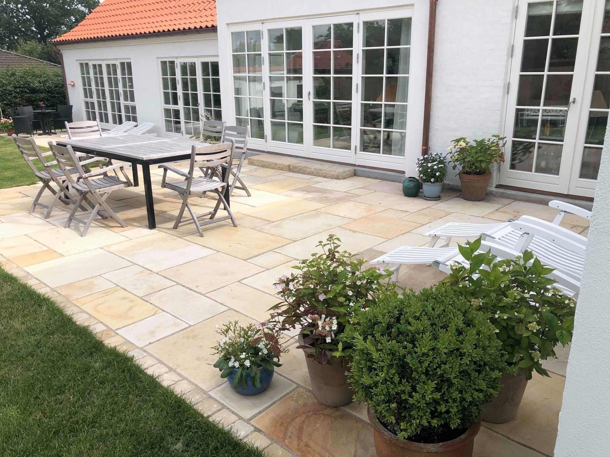 Sahara sandsten chelsea terrasse