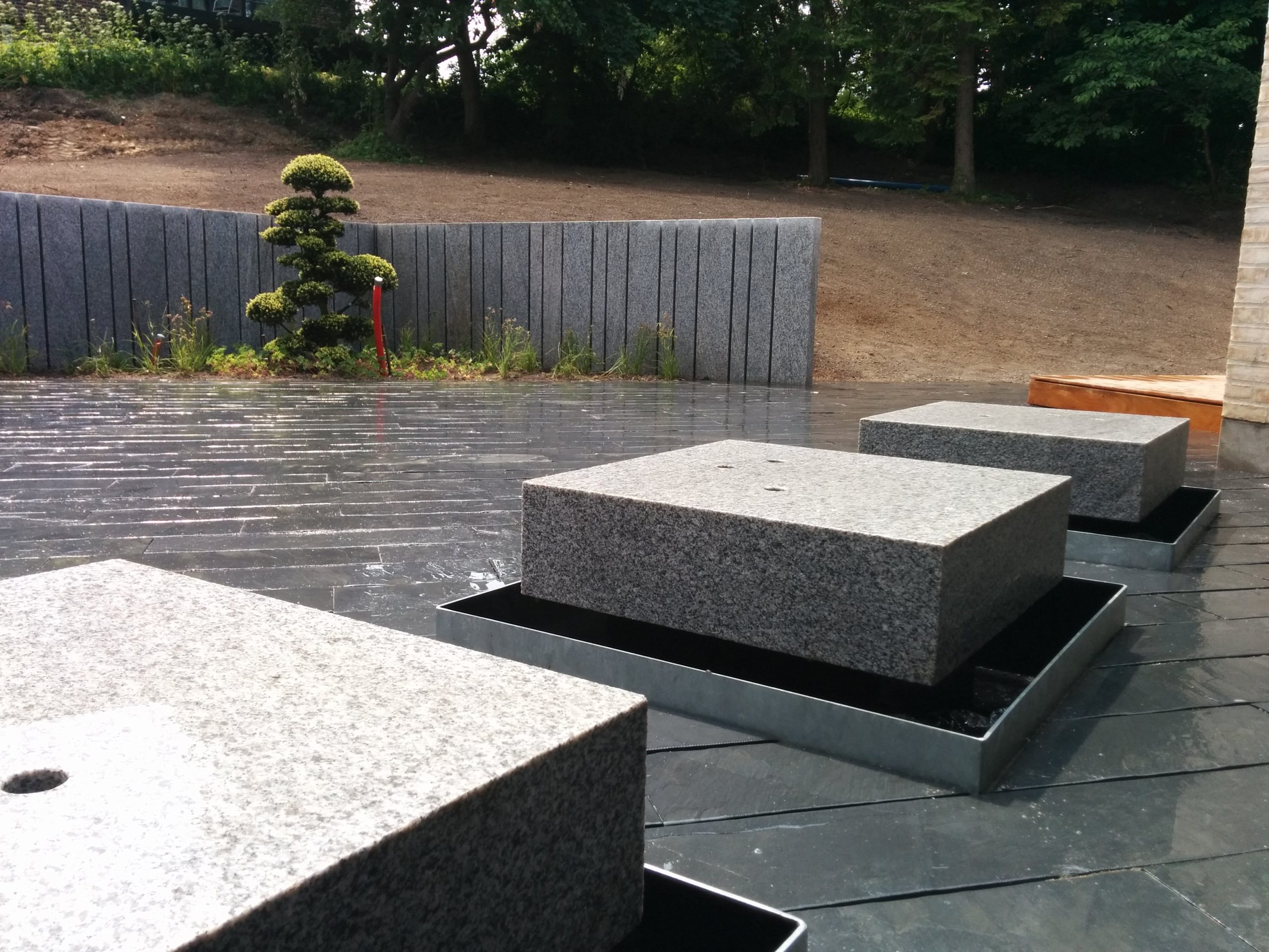 Springvand i moesgaard granit