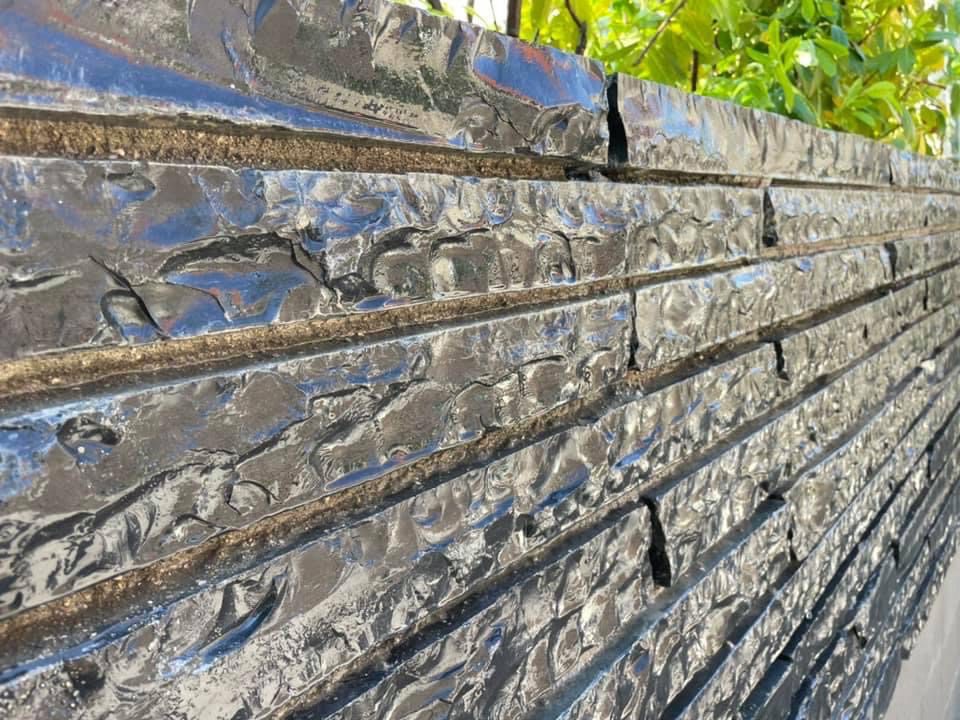 Midnat limestone mur black limestone