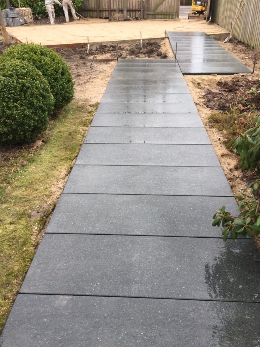 Basalt granit gangsti