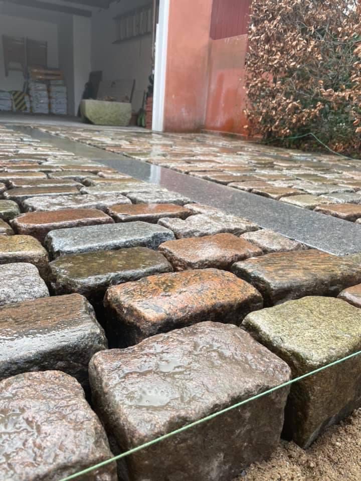 Slidt nordisk chaussesten - Genanvendelse af slidt granit