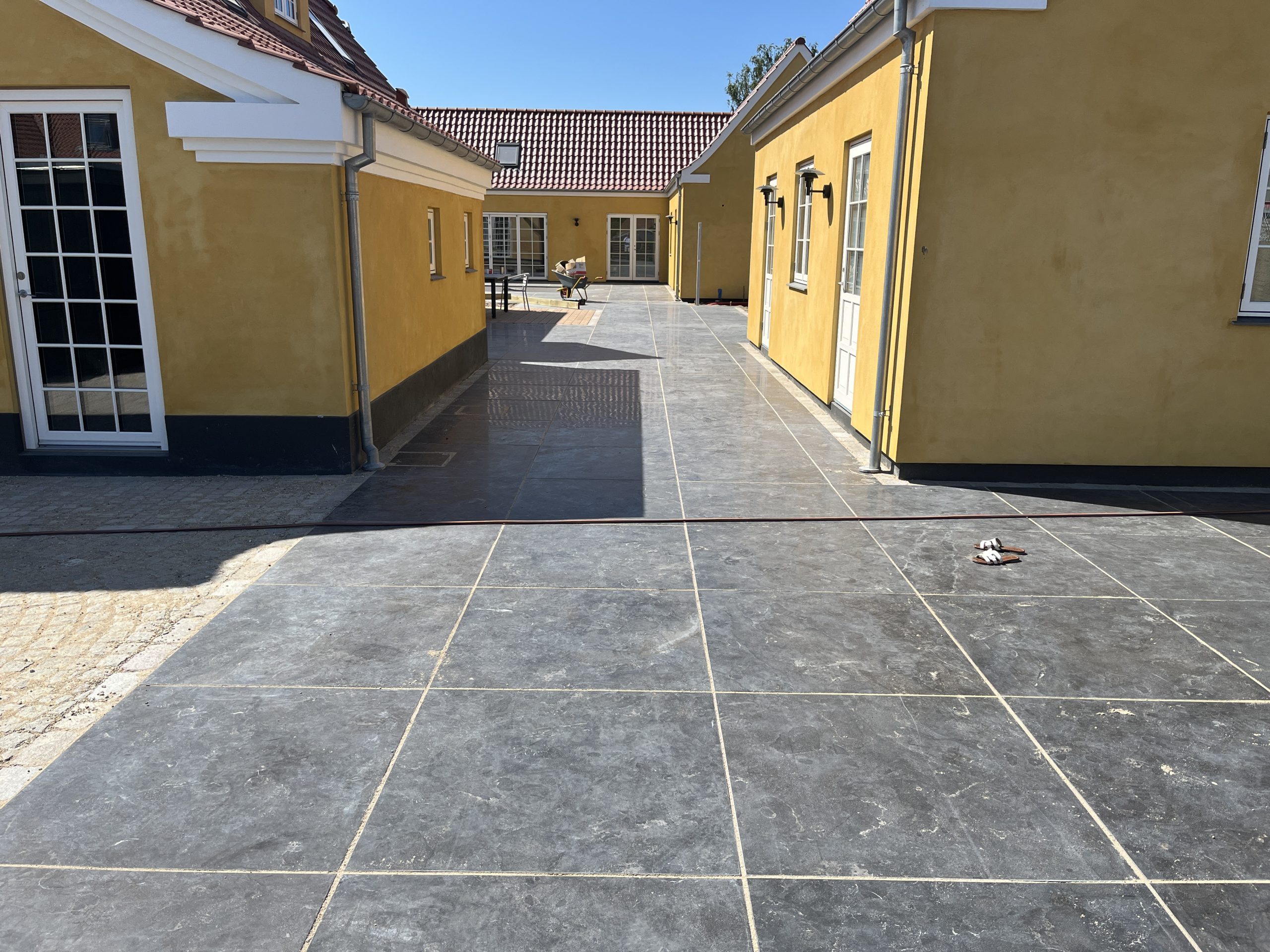 Kongsberg kalksten belægning limestone