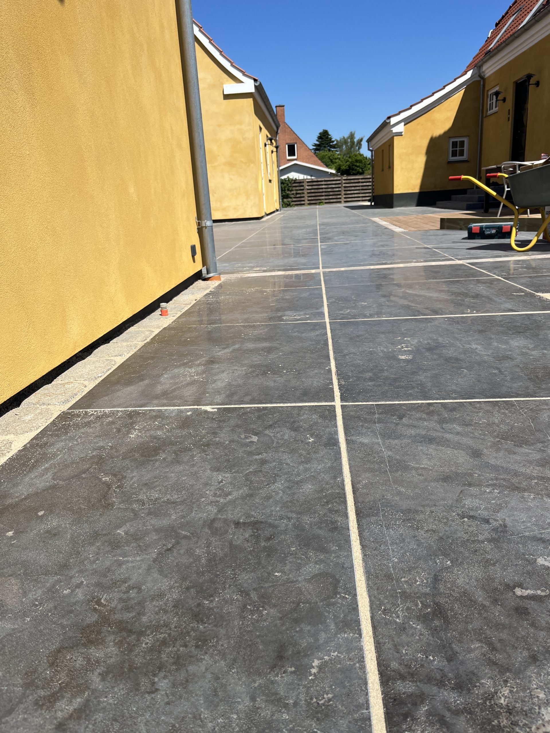 Kongsberg kalksten belægning limestone