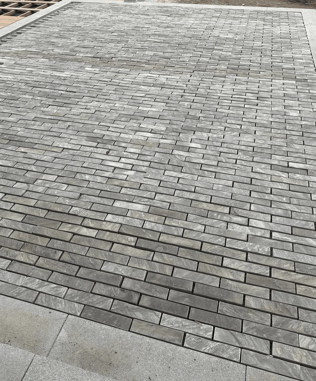 Dark sandsten klinker