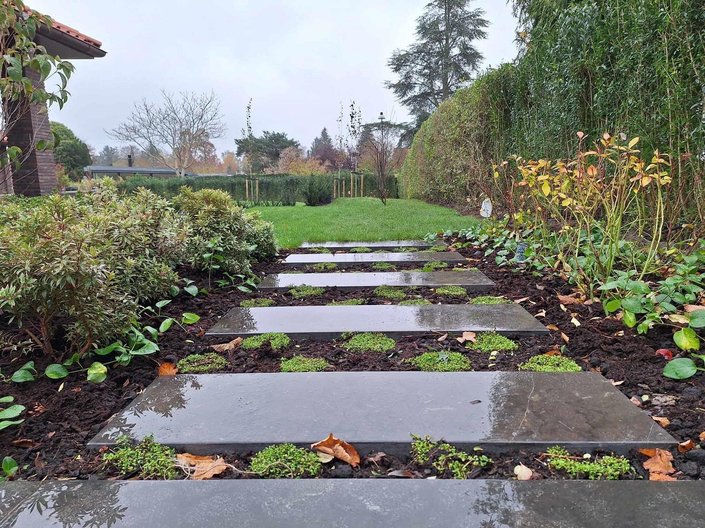 Kongsberg flise trædesten