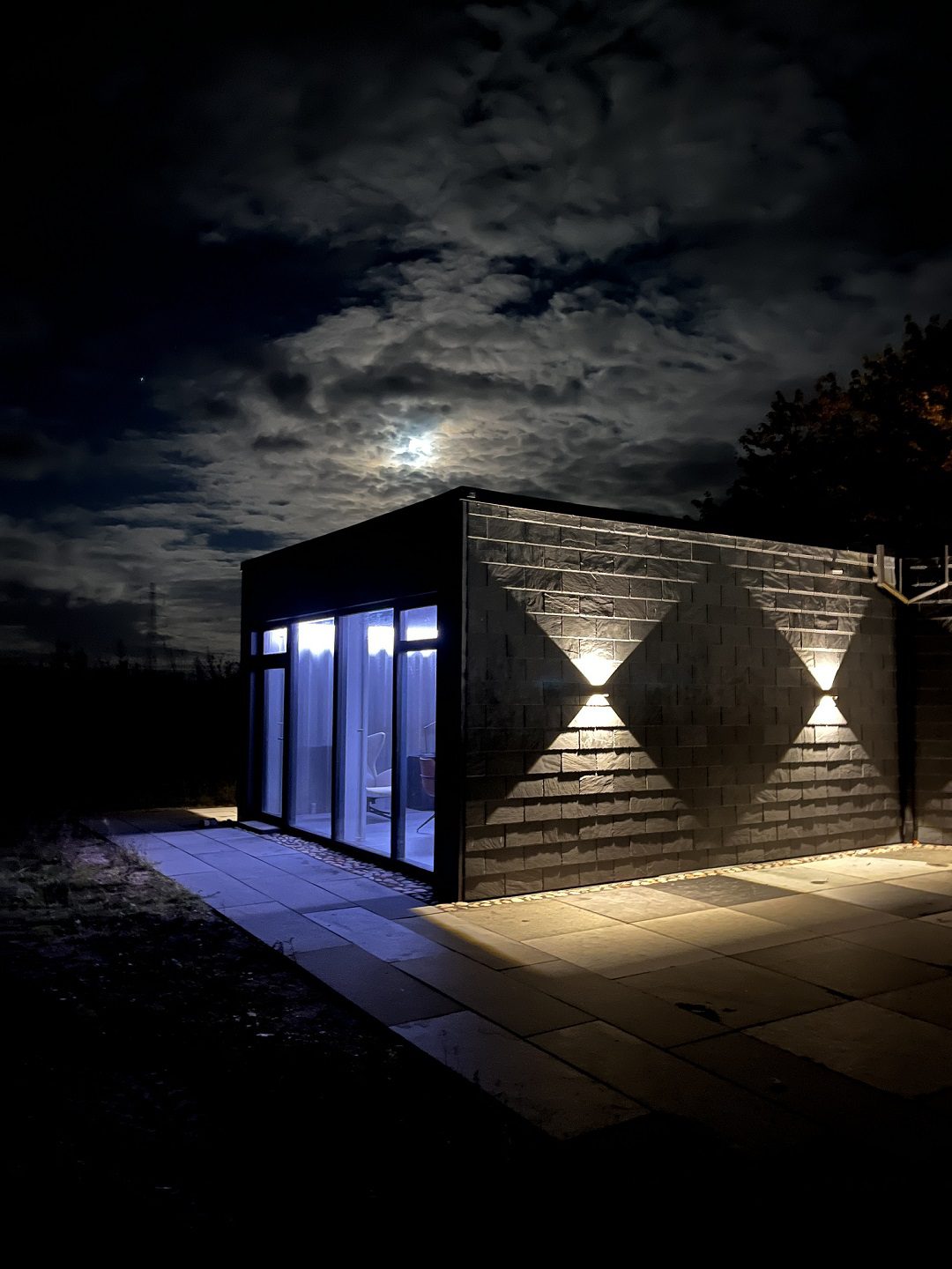 Nulhus med Skifer facade beklædning