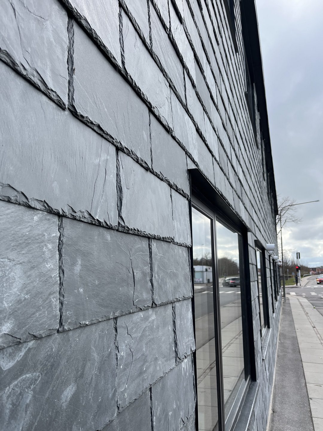 Skifer facade beklædning